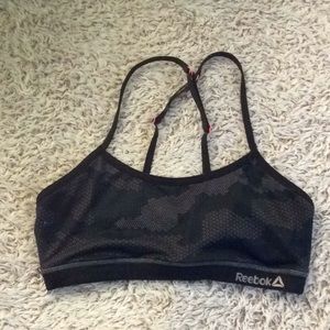 Reebok camouflage sports bra